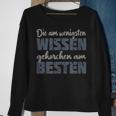 Demo Die Am Wensten Bekannt Gehorchen Am Besten Sweatshirt Geschenke für alte Frauen