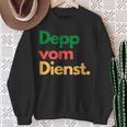 Deppom Dienst Sweatshirt Geschenke für alte Frauen