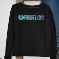 Depression Warrior Anti Suicide Anxiety Awareness Sweatshirt Gifts for Old Women