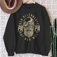 Der Allerbeste Papa Skull Father's Day Saying Sweatshirt Geschenke für alte Frauen