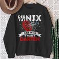 Der Tut Nix Der Will Nur Darten Dart Player Sweatshirt Geschenke für alte Frauen