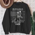 The Devil Saw Me With My Head Down And Thought He'd Won Mens Sweatshirt Gifts for Old Women
