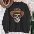 Dia De Los Muertos Carnival Mexican Head Sugar Skull Sweatshirt Geschenke für alte Frauen