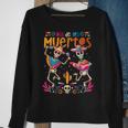 Dia De Los Muertos Day Of The Dead Mexican Skeleton Dancing Sweatshirt Gifts for Old Women