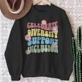 Disability Awareness Day Support Inclusion Sweatshirt Gifts for Old Women