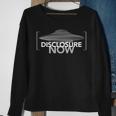 Disclosure Now Ufo Alien Galactic Federation Sweatshirt Gifts for Old Women