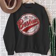 Distressed Vintage Boston Massachusetts Sports Sweatshirt Gifts for Old Women