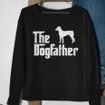 Doberman Pinscher Dog The Dogfather Dog Lover Sweatshirt Gifts for Old Women