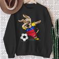 Dog Dabbing Soccer Venezuela Jersey Venezuelan Sweatshirt Gifts for Old Women