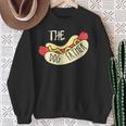 The Dog Father Bbq Hot Dog Dad Father's Day Grill Father Sweatshirt Gifts for Old Women