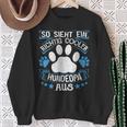 Dog Grandpa Grandpa S Sweatshirt Geschenke für alte Frauen