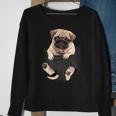 Dog Lovers Pug In Pocket Dog Pug Sweatshirt Gifts for Old Women