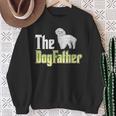 The Dogfather Maltese Dog Owner Father’ Day Sweatshirt Gifts for Old Women