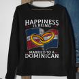 Dominican Republic Marriage Dominican Heritage Married Sweatshirt Gifts for Old Women
