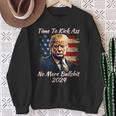 Donald Trump My President 2024 America Shot Flag Sweatshirt Gifts for Old Women