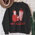 Doner Kebab Mit Alles Dad Joke Sweatshirt Geschenke für alte Frauen