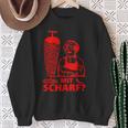 Doner Kebab Doner Shop With Scharf Sweatshirt Geschenke für alte Frauen