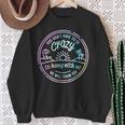 You Don't Have To Be Crazy To Hang With Us Vacation Saying Sweatshirt Gifts for Old Women