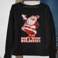 Don't Stop Believin Christmas Holiday Sweatshirt Gifts for Old Women