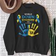 Down Syndrome Awareness Great World Down Syndrome Day 2024 Sweatshirt Gifts for Old Women