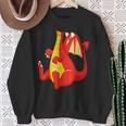 Dragon Red Dragon Costume Sweatshirt Gifts for Old Women