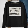 Dune Royal Ornithopter Blueprint Cream Sweatshirt Gifts for Old Women