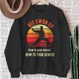 Dynamite And Mixed Martial Arts Rex Kwon Do Dojo Training Sweatshirt Gifts for Old Women
