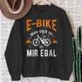 E-Bike Bicycle E Bike Electric Bicycle Man Slogan Sweatshirt Geschenke für alte Frauen