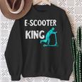 E-Scooter King Electric Scooter King Escooter Driver Sweatshirt Geschenke für alte Frauen