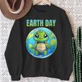 Earth Day Restore Earth Turtle 2024 Sweatshirt Gifts for Old Women