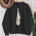 Easter Bunny Tie Graphic For Boys Toddlers Men Sweatshirt Gifts for Old Women