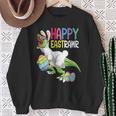 Easter Day Dinosaur Happy Eastrawr Easter Sweatshirt Gifts for Old Women