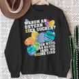 Easter Easter Dad Eggs Easter Sweatshirt Geschenke für alte Frauen