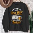 Ein Mann Kann Nichton Bier Alleine Leben Ein Mann Kann Nichton Bier Sweatshirt Geschenke für alte Frauen