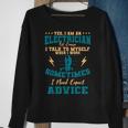Electrician Electricity Lineman Wiring Electrical Engineer Sweatshirt Gifts for Old Women