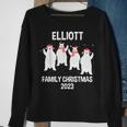 Elliott Family Name Elliott Family Christmas Sweatshirt Gifts for Old Women