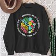 Embrace Neurodiversity Brain Autism Awareness Adhd Autistic Sweatshirt Gifts for Old Women