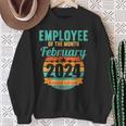 Employee Of The Month February 2024 Sweatshirt Gifts for Old Women