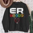 Er Squad Emergency Room Er Nurse Sweatshirt Gifts for Old Women