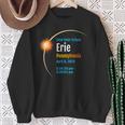 Erie Pennsylvania Pa Total Solar Eclipse 2024 1 Sweatshirt Gifts for Old Women