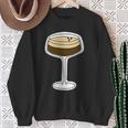 Espresso Martini Logo Sweatshirt Geschenke für alte Frauen