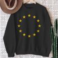 Europa Europäische Union Eu-Flagge Auf Sweatshirt Geschenke für alte Frauen