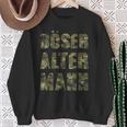 Evil Old Man Cool Camouflage Motif For Sweatshirt Geschenke für alte Frauen