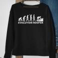 Evolution Roofer Sweatshirt Gifts for Old Women Evolution Roofer Sweatshirt Gifts for Old Women