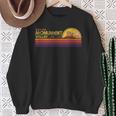 Explore Monument Valley Az Ut Vintage Stripes Tourist Sweatshirt Gifts for Old Women