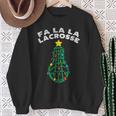 Fa La Lacrosse Christmas Lax Player Goalie Team Sweatshirt Gifts for Old Women