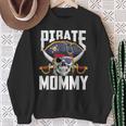 Family Skull Pirate Mommy Jolly Roger Crossbones Flag Sweatshirt Gifts for Old Women