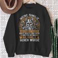 My Family Wird Schützt Father Walhallaiking S Sweatshirt Geschenke für alte Frauen