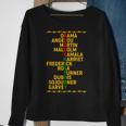 Famous African American Leader Culture Black History Month Sweatshirt Gifts for Old Women