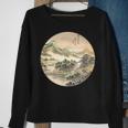 Famous Vintage Chinese Art Lu Han Landscape Stylish Sweatshirt Gifts for Old Women